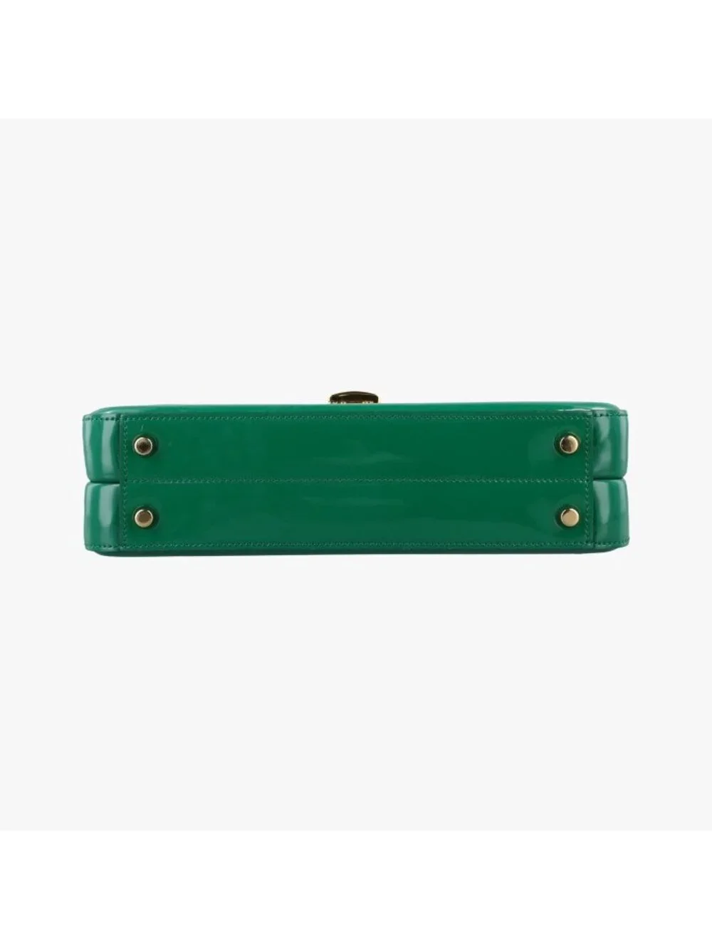 ★SOLD★ Gucci Sylvie Green Patent Shoulder - Picture 3 of 15
